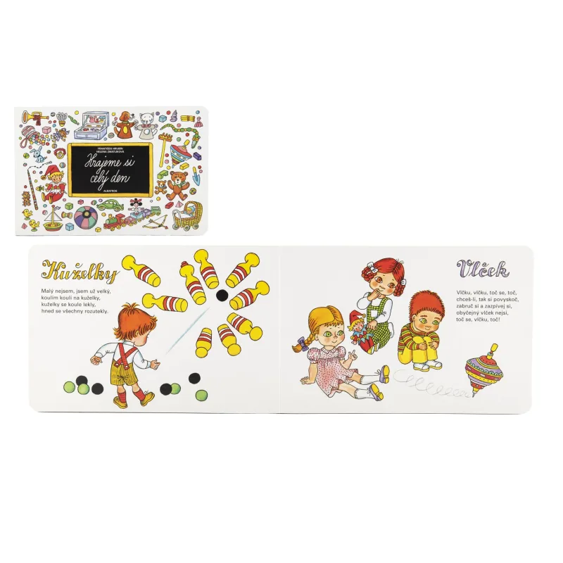 Albatros Knižka Hráme sa celý deň SK text 24x16cm 24m+