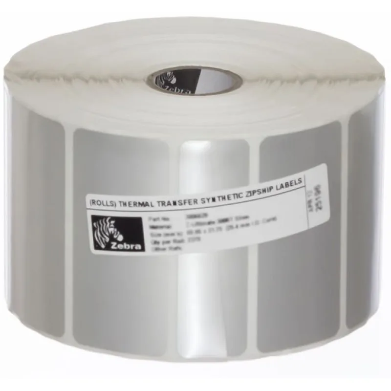 ZEBRA Z-Ultimate 3000T- 76x76mm, silver, 1890ks/role, 6 rolí/bal 880380-076
