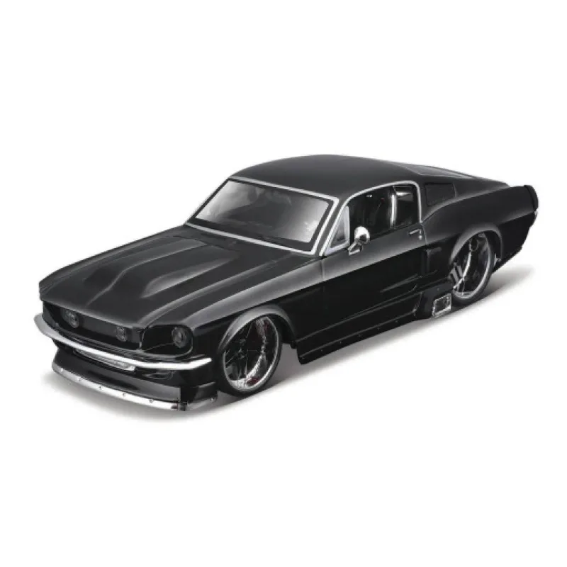 Maisto Stavebnice auta Ford Mustang GT (1967), černý 1:24