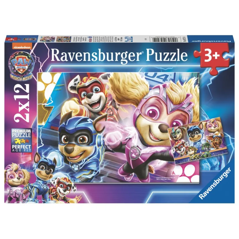 Ravensburger Tlapková patrola vo filme 2x12 kusov