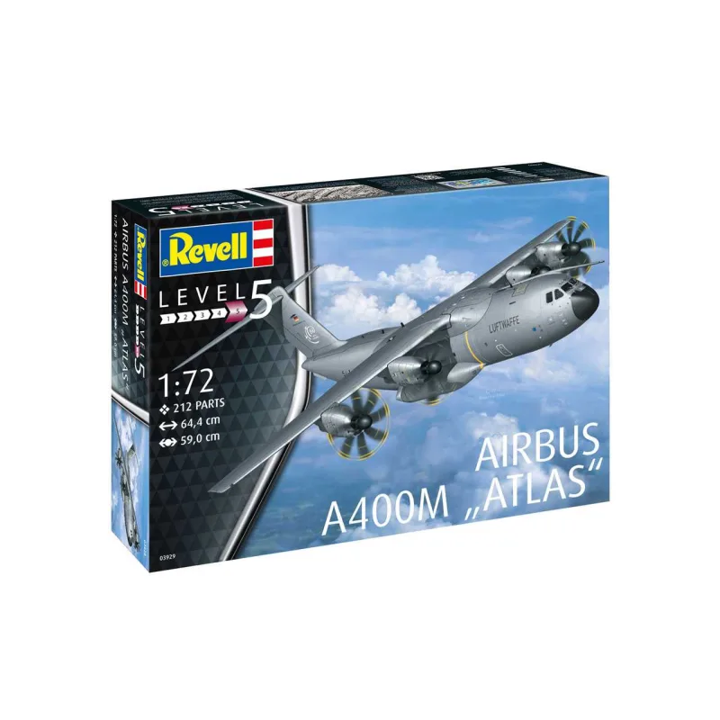 Revell Plastic ModelKit lietadlo 03929 - Airbus A400M ATLAS (1:72)