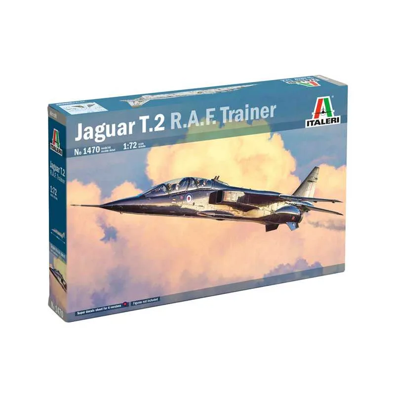 Italeri Model Kit lietadlo 1470 - Jaguar T.2 R.A.F. Tréner (1:72)