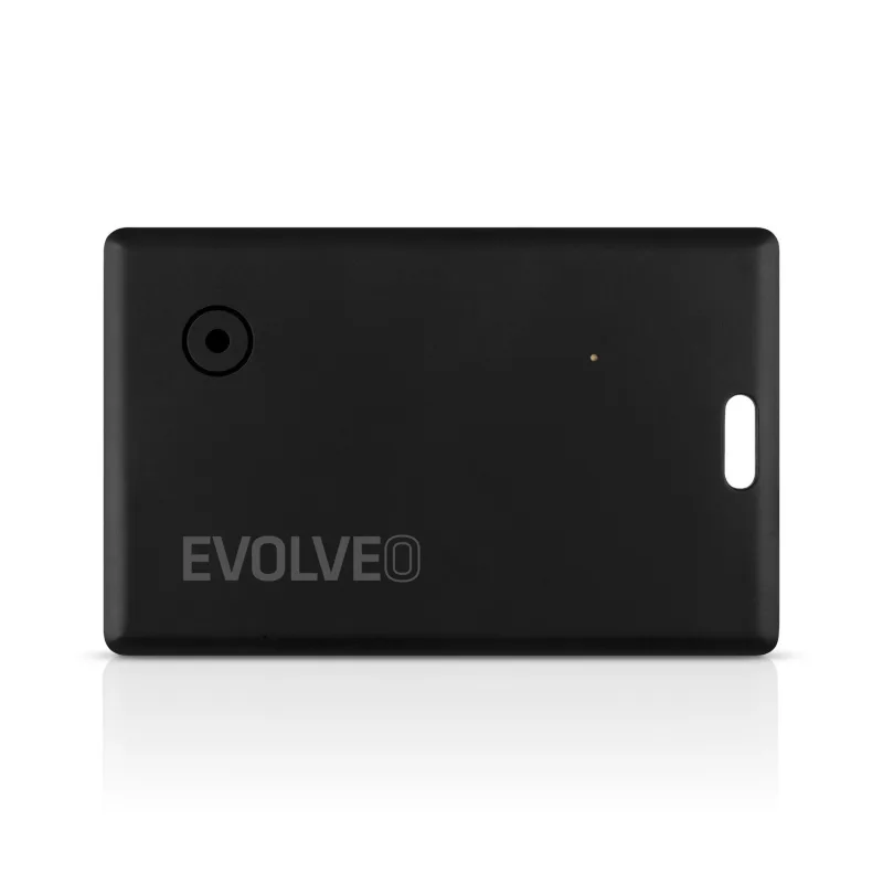 EVOLVEO TrackCard, Bluetooth lokátor s Apple Find My, černý TRACKCARD-BK
