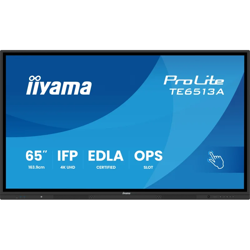 65" iiyama TE6513A-B1AG:IPS,4K,40P,EDLA TE6513A-B1AG