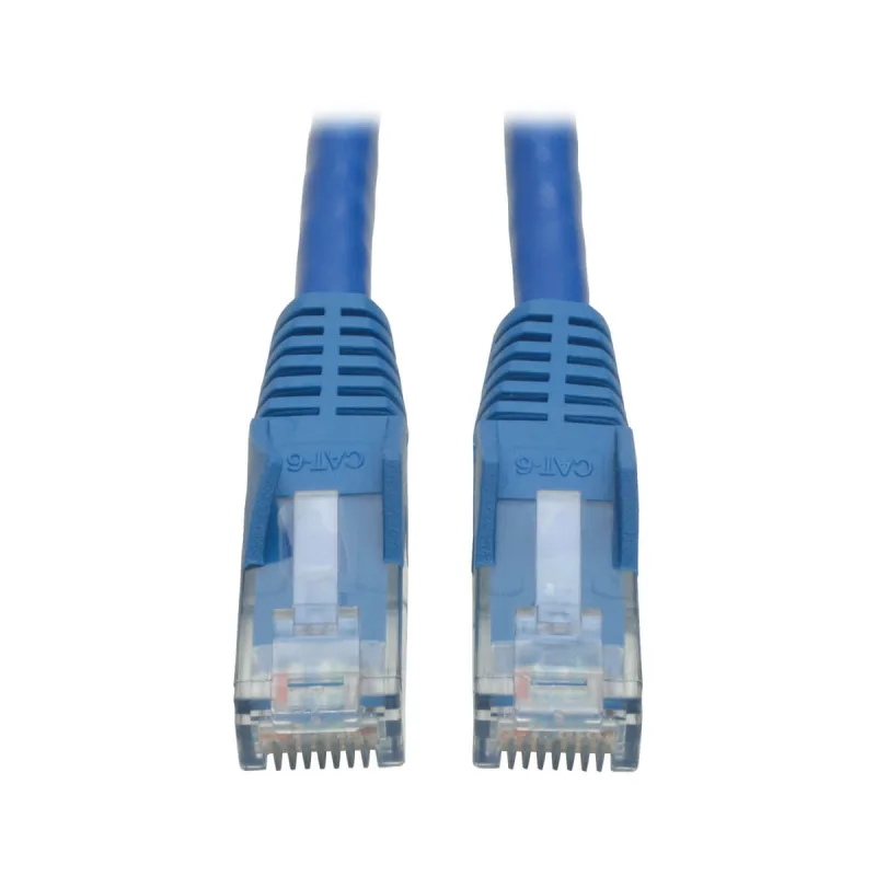 EATON Ethernetový kabel Cat6 Gigabit Snagless Molded (UTP) (RJ45 Samec/Samec), modrá, 7.62m N201-025-BL
