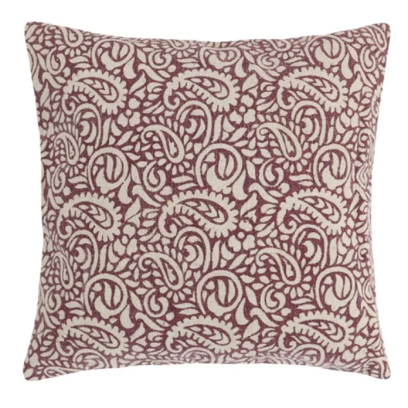 Bellatex Povláček PAULA, bordo kašmír - 45x45 cm