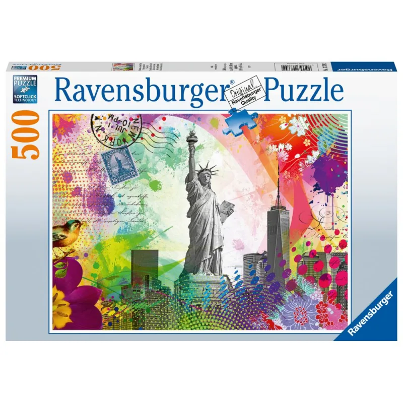 Ravensburger Pohľadnice z New Yorku 500 kusov