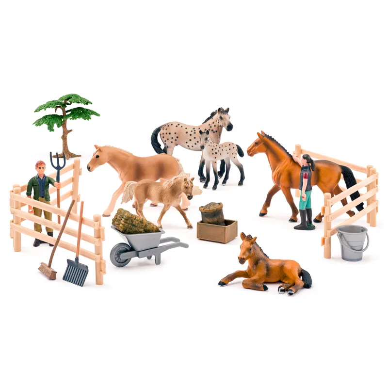 FAUNICA Sada koní s grošákom