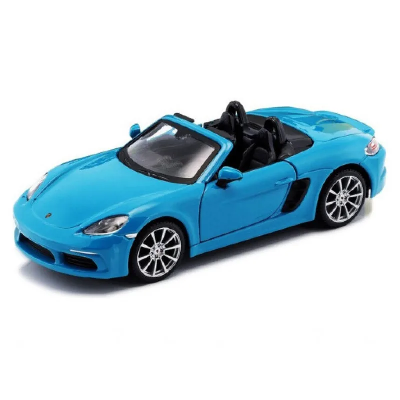Bburago Porsche 718 Boxster Blue 1:24