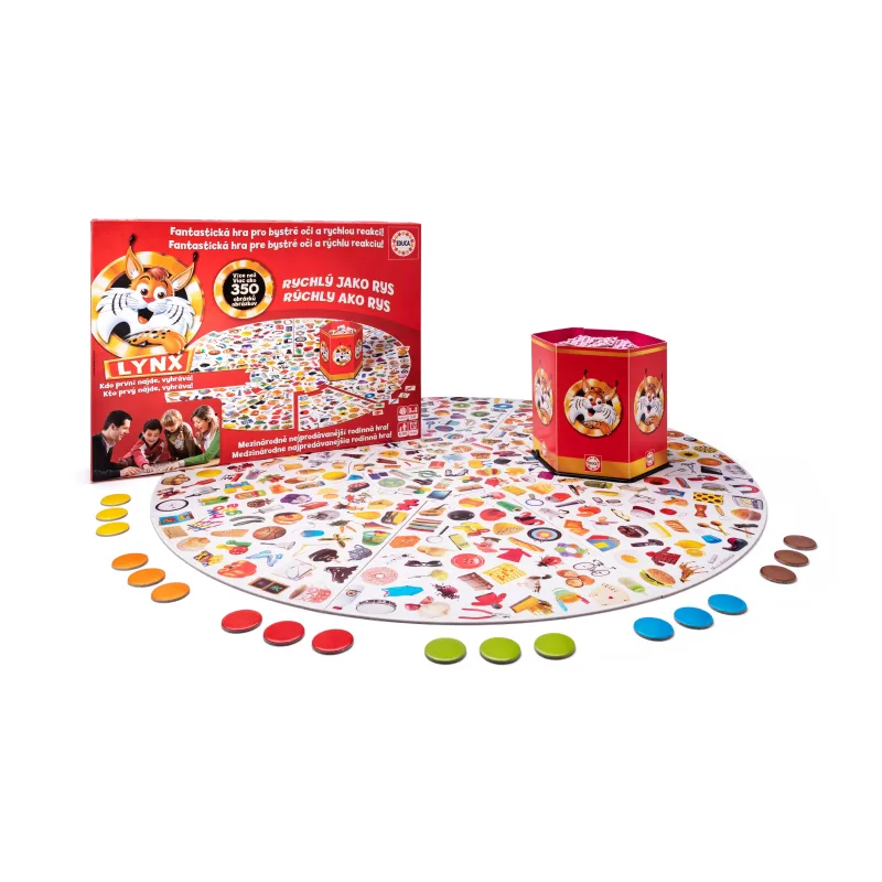 EDUCA Hra - Rýchly ako rys 350 obrázkov