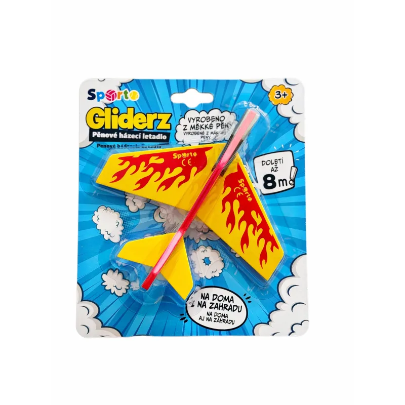 Sporto Mac Toys SPORTO Gliderz Penové hádzacie lietadlo