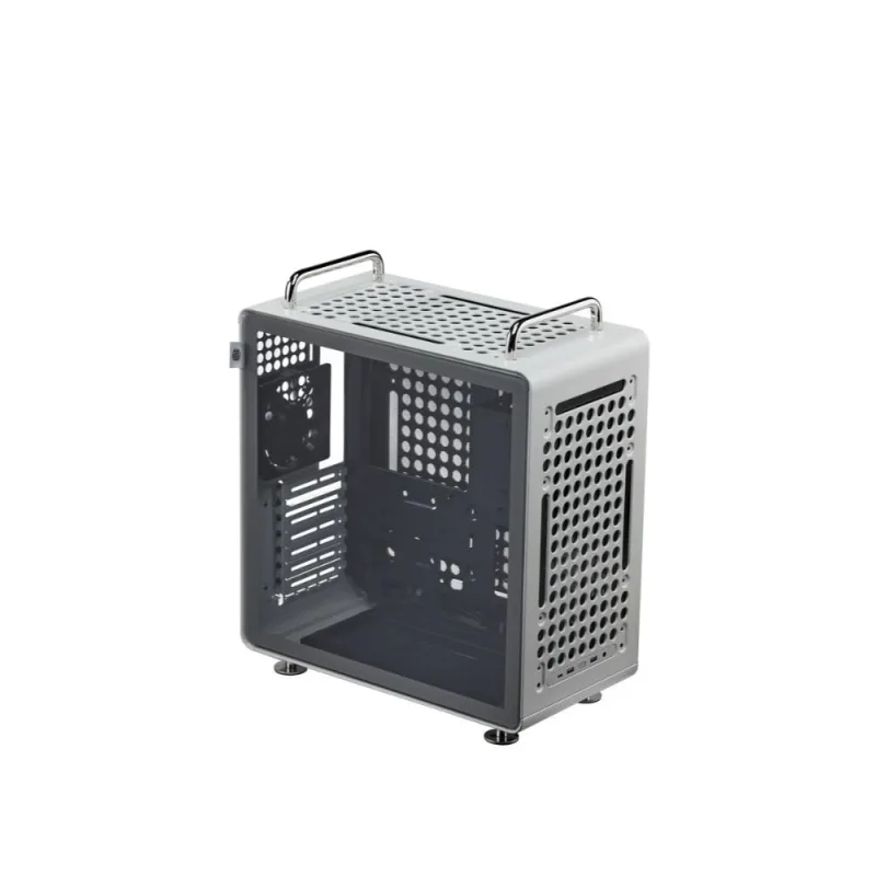 Cooler Master case QUBE 540, ATX, Průhledná bočnice, 1x120mm Fan, Šedá…