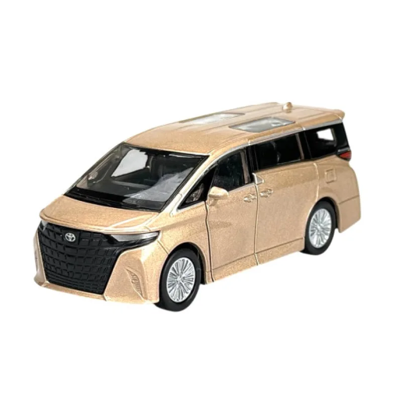 Welly Toyota Alphard 2024 Gold, 1:34-39