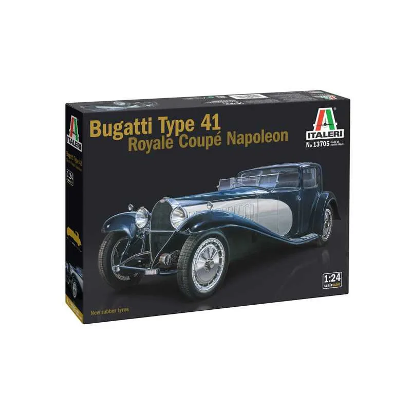 Italeri Model Kit auto 13705 - Bugatti Type 41 Royale Coupé Napoleon (1:24)