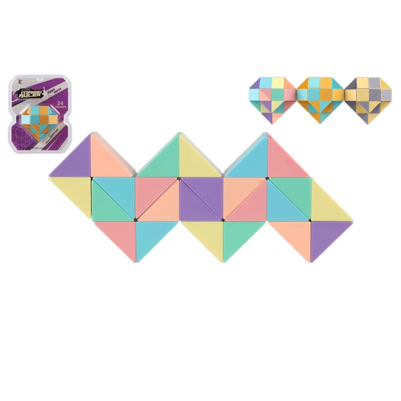 Teddies Hlavolam had plast 3 farby v blistri 17x22cm