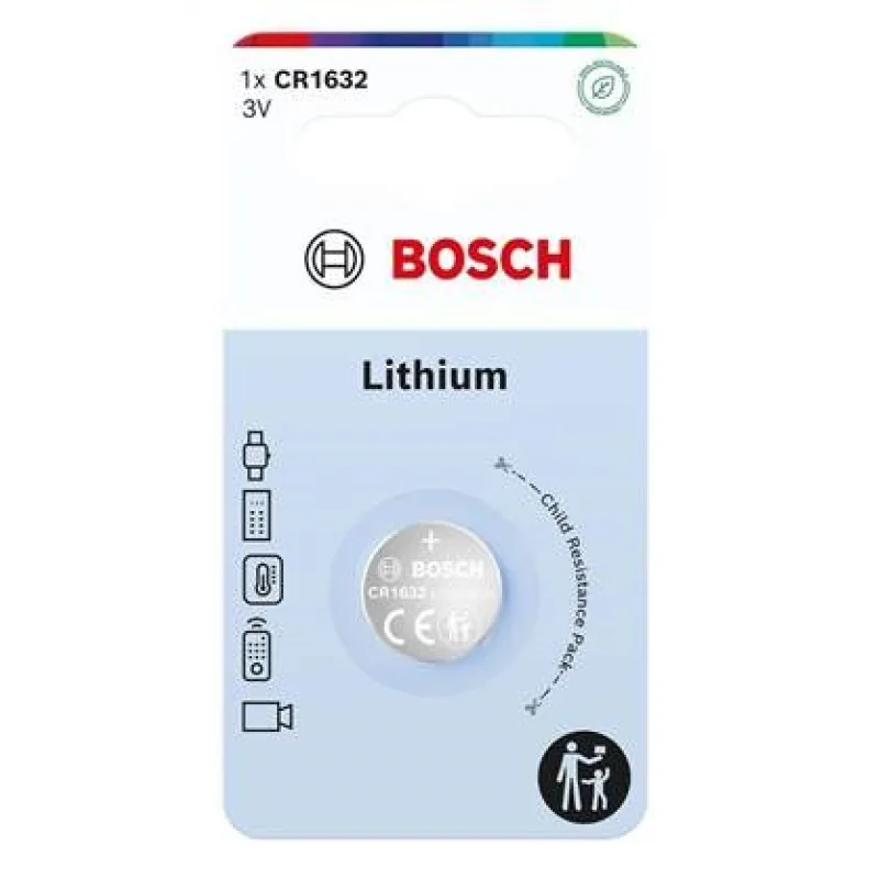 Bosch CR1632B1/ 00 Lithium (Blistr 1 ks) 444337,00