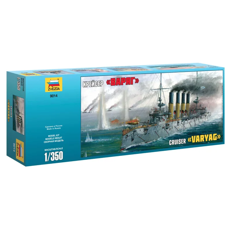 Zvezda Model Kit loď 9014 - Russian Cruiser "Varyag" (1:350)