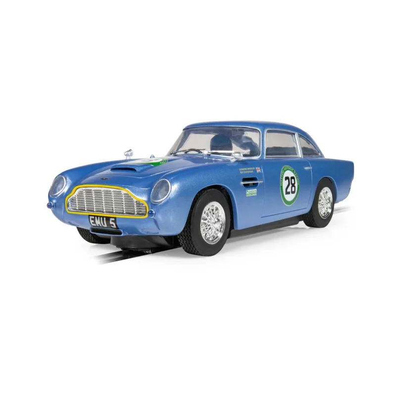 Scalextric Autíčko GT SCALEXTRIC C4599 - Aston Martin DB5 - Blue / Yellow - Historic GT Racing (1:32)