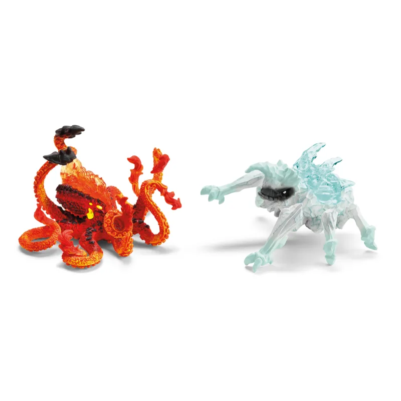 Schleich 70826 Ľadový chrobák x Ohnivý kraken