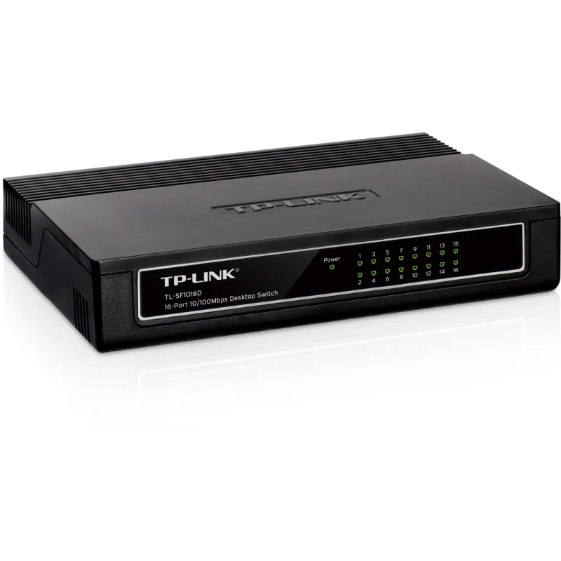 TP-Link TL-SF1016D 16x 10/100Mbps Desktop Switch TL-SF1016D