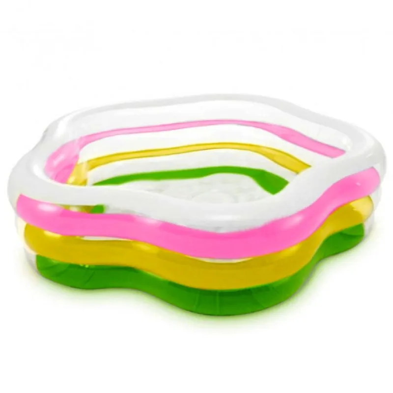 INTEX 56495 Nafukovací bazén Pětiúhelník, 185x180x53cm