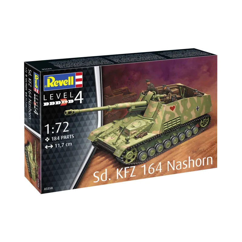 Revell Plastic ModelKit military 03358 - Sd.Kfz. 164 Nosorožec (1:72)