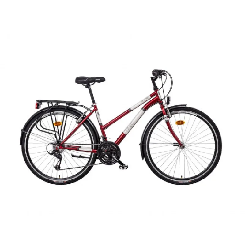 Mayo XR Hobby Trek Lady Dámské trekové kolo, červené