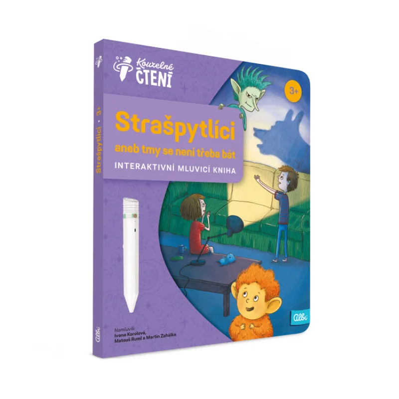 Albi Kúzelné čítanie Kniha Strašpytlíci alebo tmy sa netreba báť