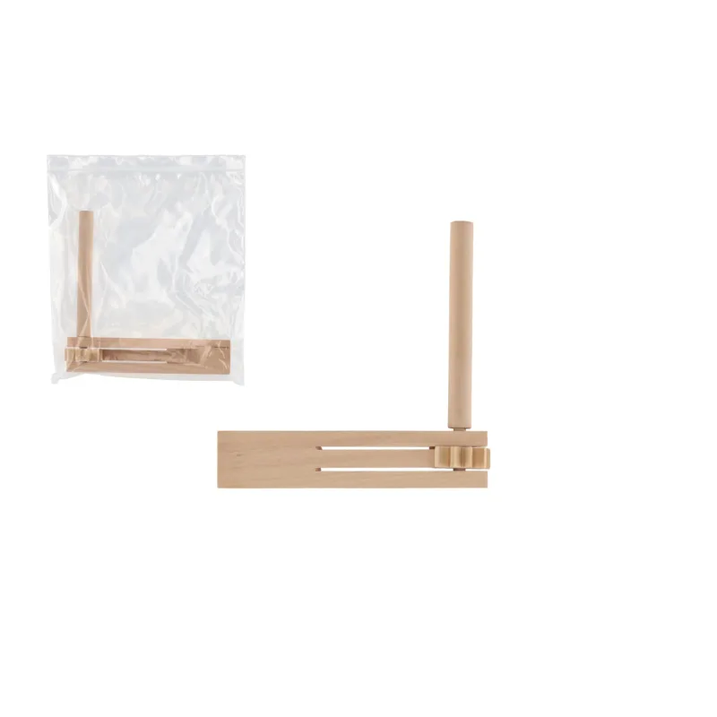 Teddies Hrkalka drevo 13x13cm v sáčku