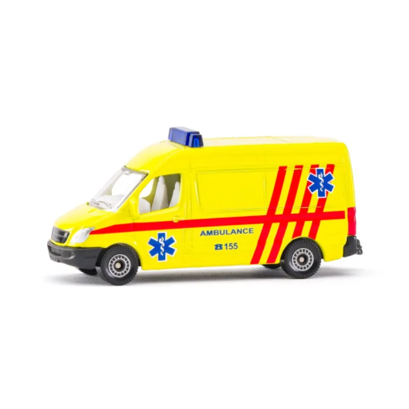 Siku ambulance dodávka, česká verze