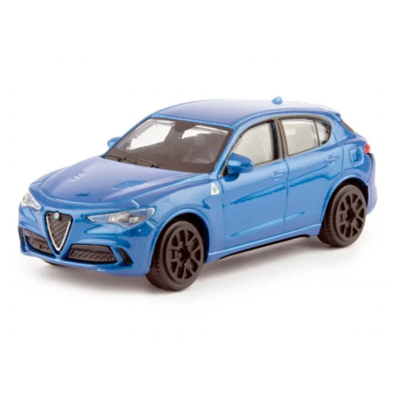 Bburago Street Fire Collezione Alfa Romeo Stelvio, modrá 1:43