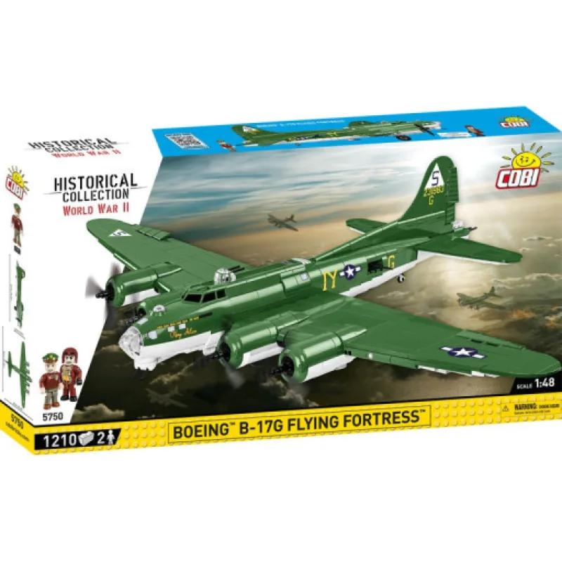 Cobi 5750 II WW Boeing B-17G Flying Fortress, 1:48, 1210 kostek