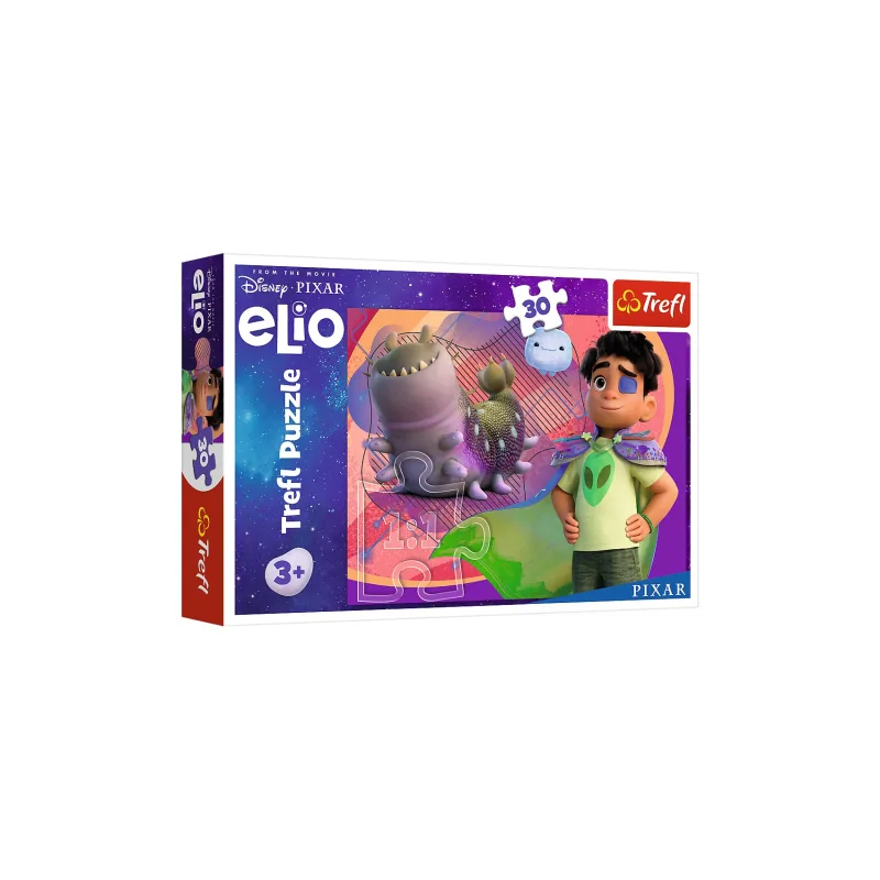 Trefl Puzzle Zoznámte sa s Eliom 30 dielikov 27x20cm v krabičke 21x14x4cm