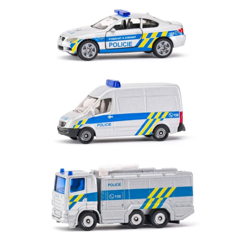 Siku set policejní sada 3 aut, česká verze