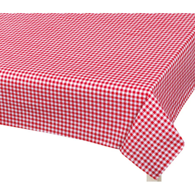 Bellatex Ubrus BERTA, Kostička červená, bílá - 120x140 cm