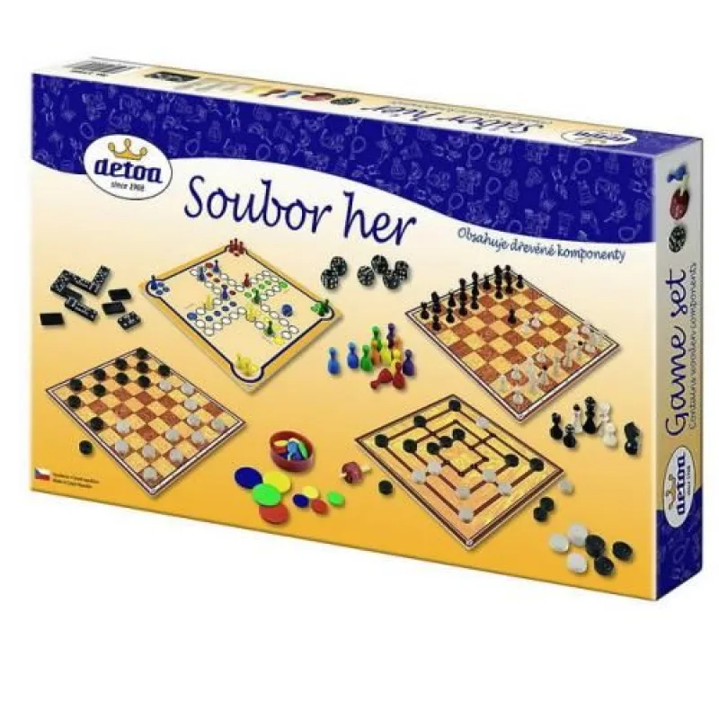 Detoa Soubor her, 7 společenských her