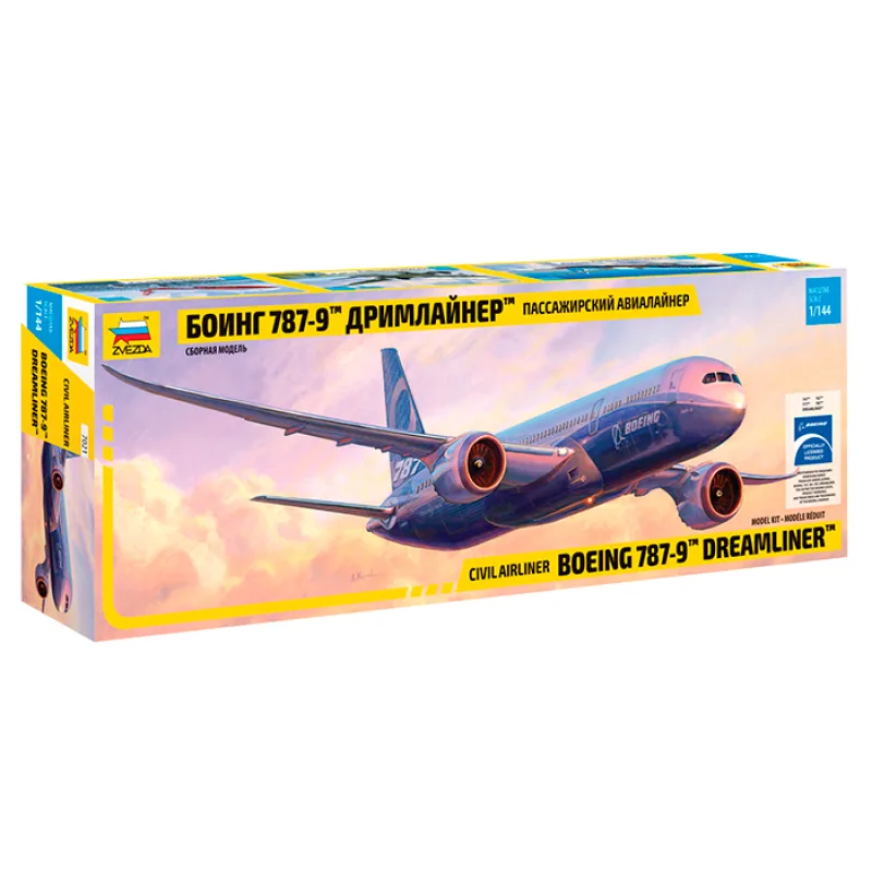 Zvezda Model Kit lietadlo 7021 - Boeing 787-9 Dreamliner(1:144)