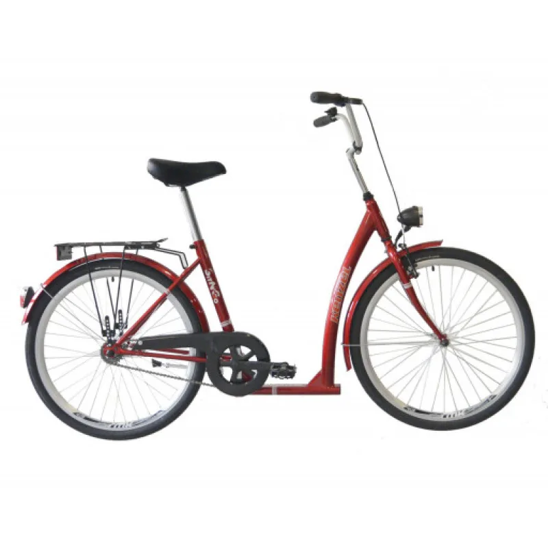 Kenzel Městské kolo Sit n’go Ceremony 1spd 26" 2026 bordové