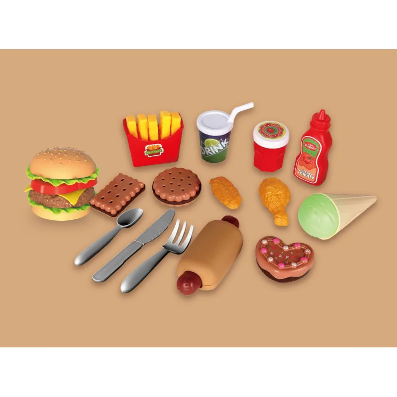 Plejo Mac Toys PLEJO Obedový set - Hambuger