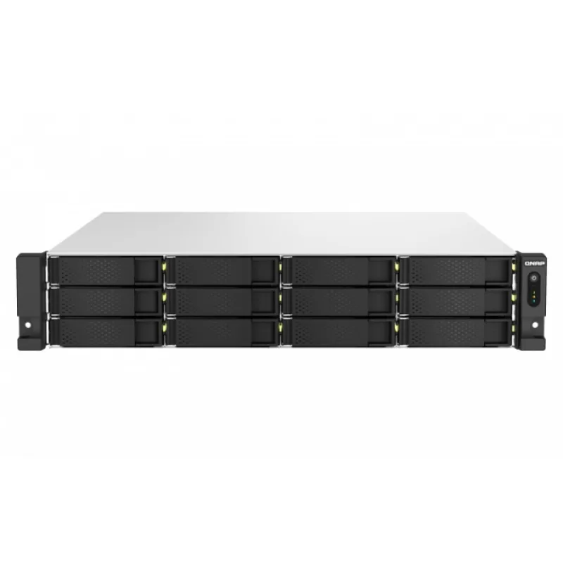 QNAP TS-h1887XU-RP-E2336-32G (Xeon 4,8GHz, ZFS, 32GB ECC RAM, 12x 3,5" + 6x2,5", 2x 2,5GbE, 2x10GbE) TS-h1887XU-RP-E2336-32G
