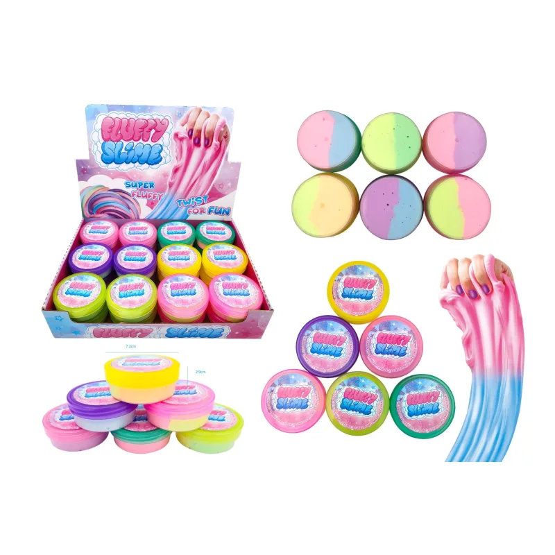 Teddies Sliz - hmota dúhová 7,5cm mix farieb