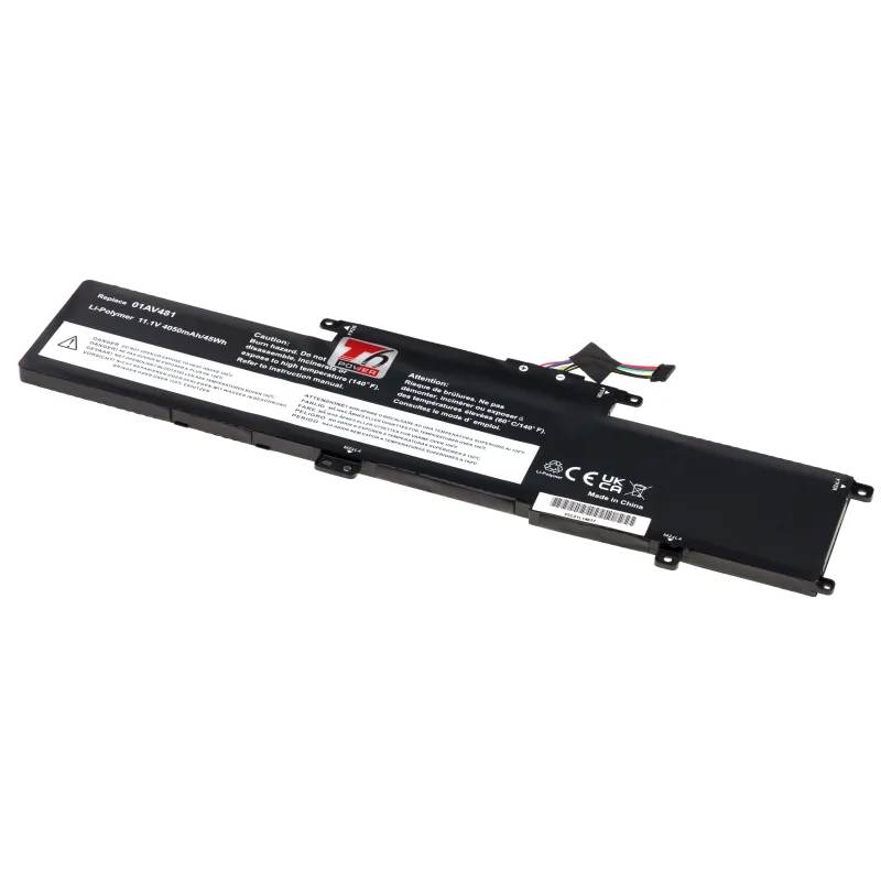 Baterie T6 Power pro Lenovo ThinkPad L380, L390, S2 Yoga, 4050mAh, 45Wh, 3cell, Li-Pol NBIB0193