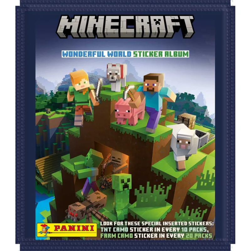 Panini MINECRAFT 2 - samolepky