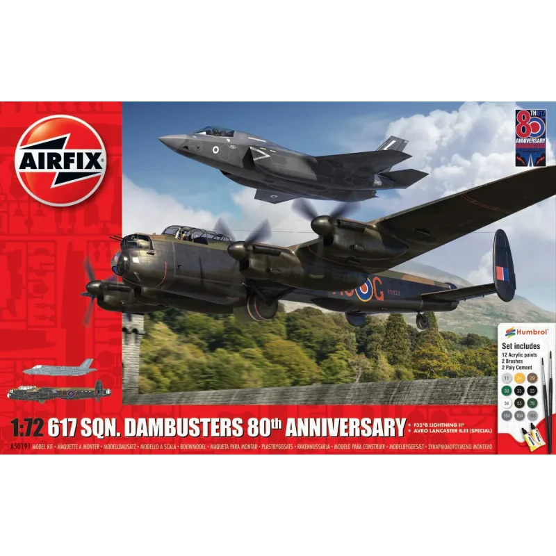 Airfix Gift Set lietadlo A50191 - Dambusters 80th Anniversary (1:72)