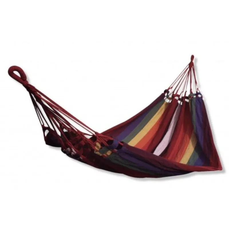 Houpací síť bez výztuhy 200x80, Pruhy 120 kg