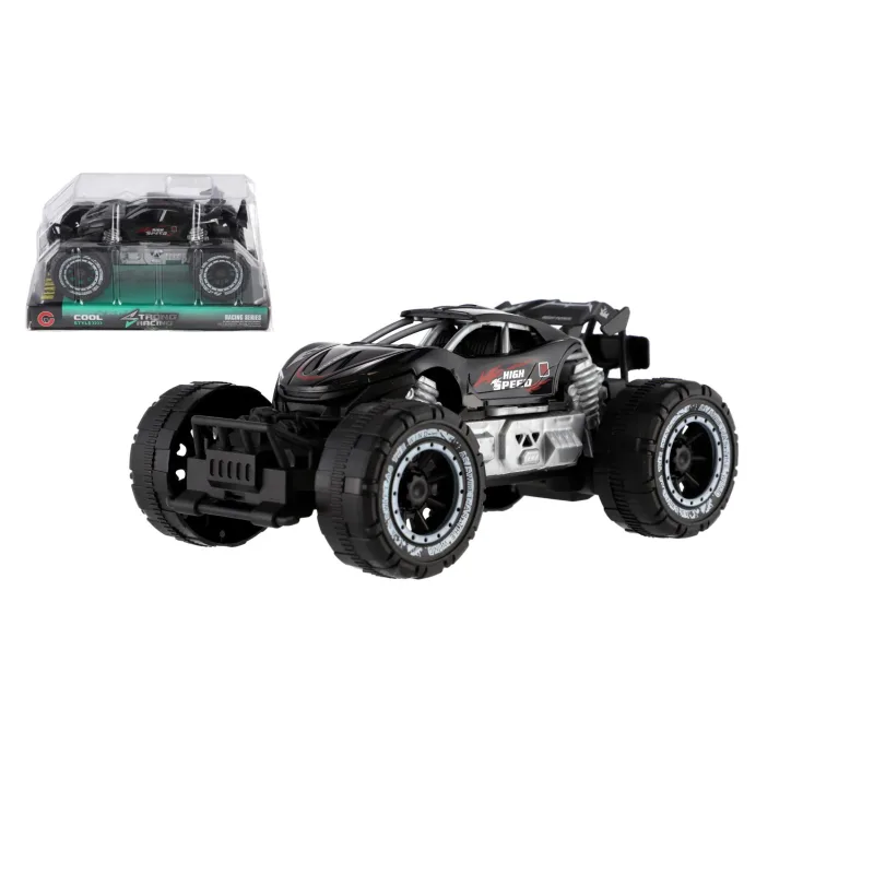 Teddies Auto OFF-ROAD plast 10x16cm na zotrvačník 3 farby v blistri