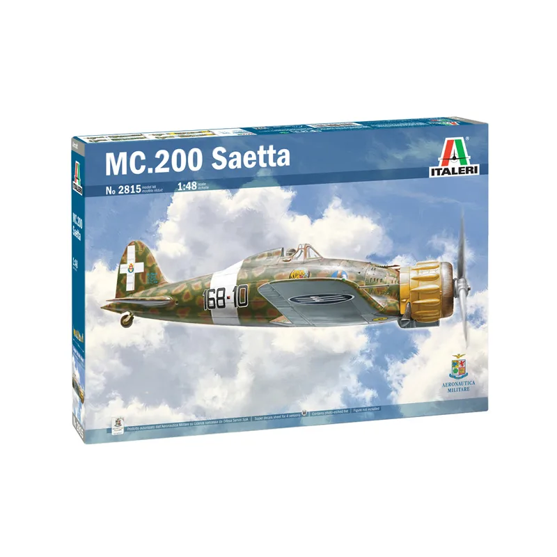 Italeri Model Kit letadlo 2815 - Macchi Mc.200 1a serie (1:48)