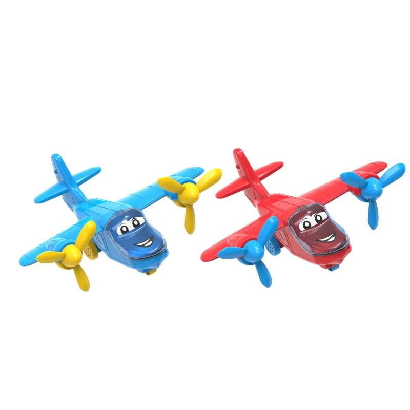 Teddies Lietadlo plast 28x24cm 2 farby