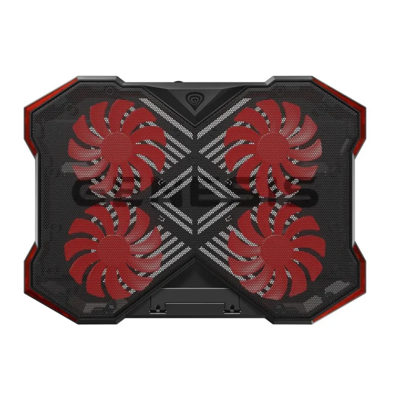 Chladící podložka pro NB Genesis OXID 260, LED, 15,6-17,3" 4xvětrák, 2xUSB NHG-2075