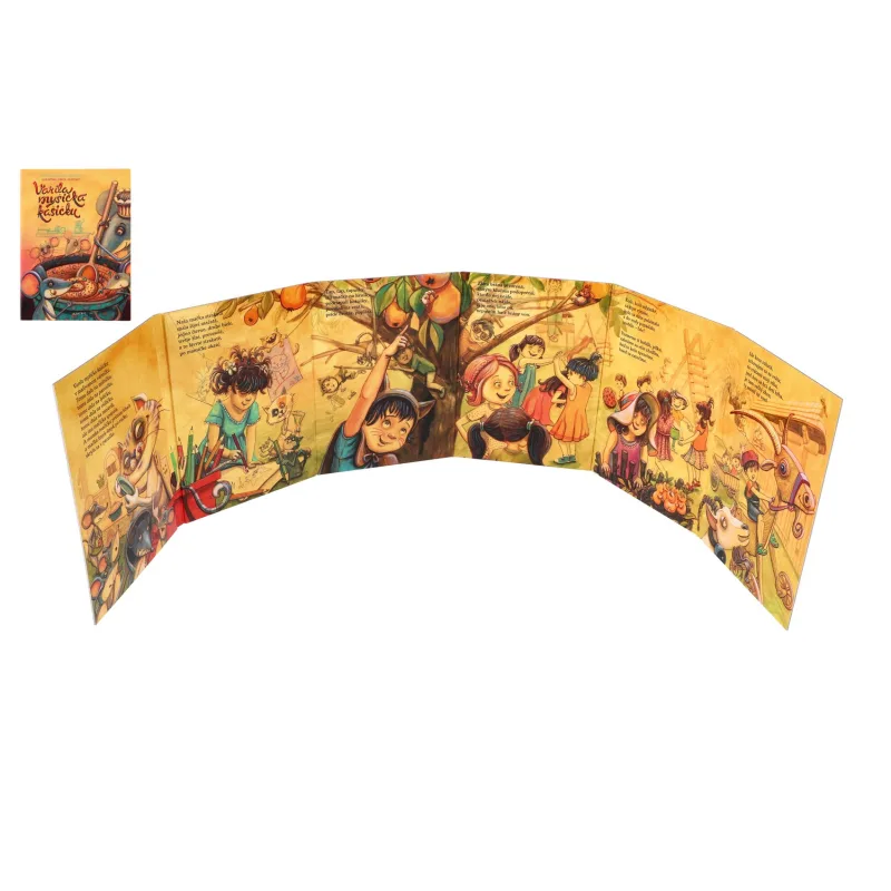 Albatros Leporelo Varila myšička kašičku SK verzia 15,5x21cm 24m+